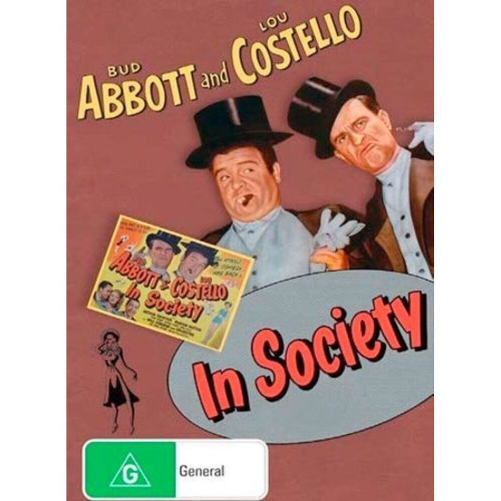 In Society  DVD
